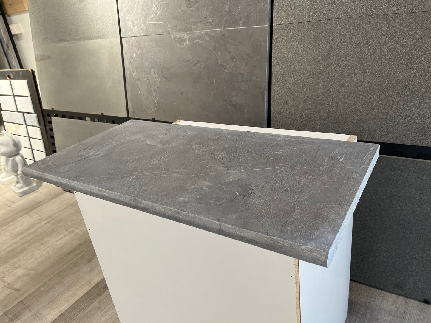 Belgium Blue Limestone Honed Bullnose 400x800x30mm