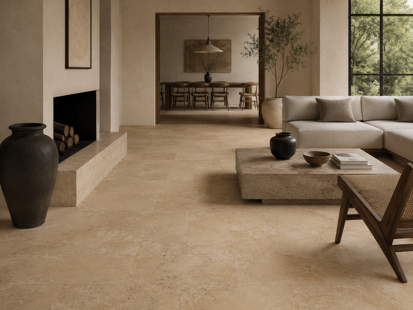 classic travertine — tumbled 12mm classic travertine — tumbled 12mm
