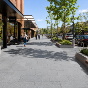 Pavers Maha Black Granite Pavers alternate view