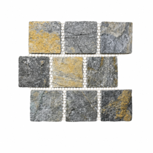 Denim Blue Quartz Cobblestone Pavers alternate view