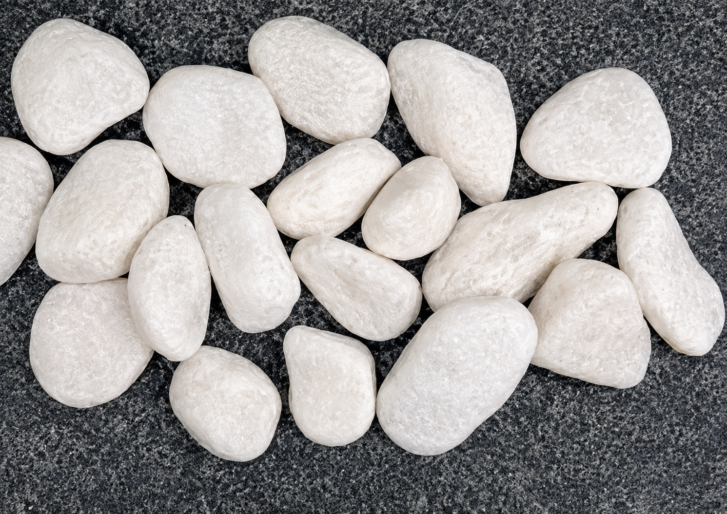 snow white pebbles snow white pebbles