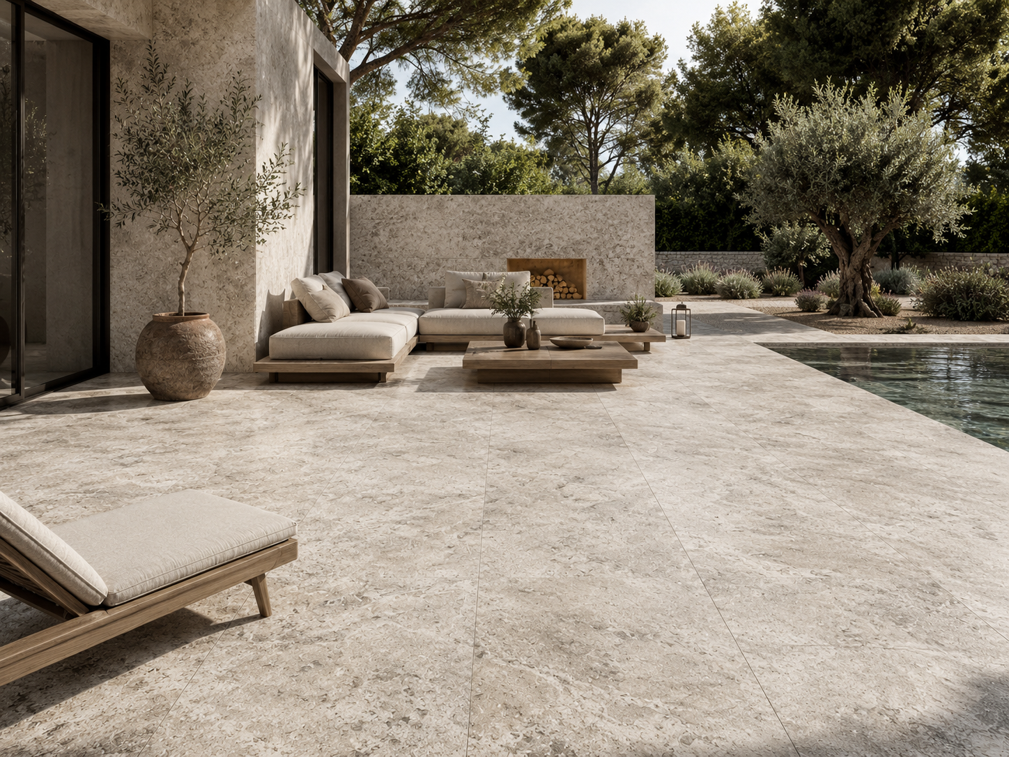 silver travertine silver travertine